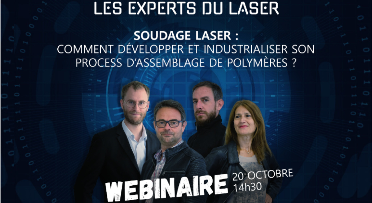 Webinaire soudage polymères – 20 octobre