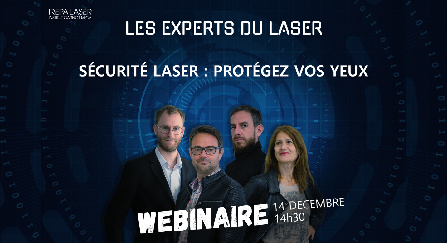 Webinaire sécurité laser – 14 décembre