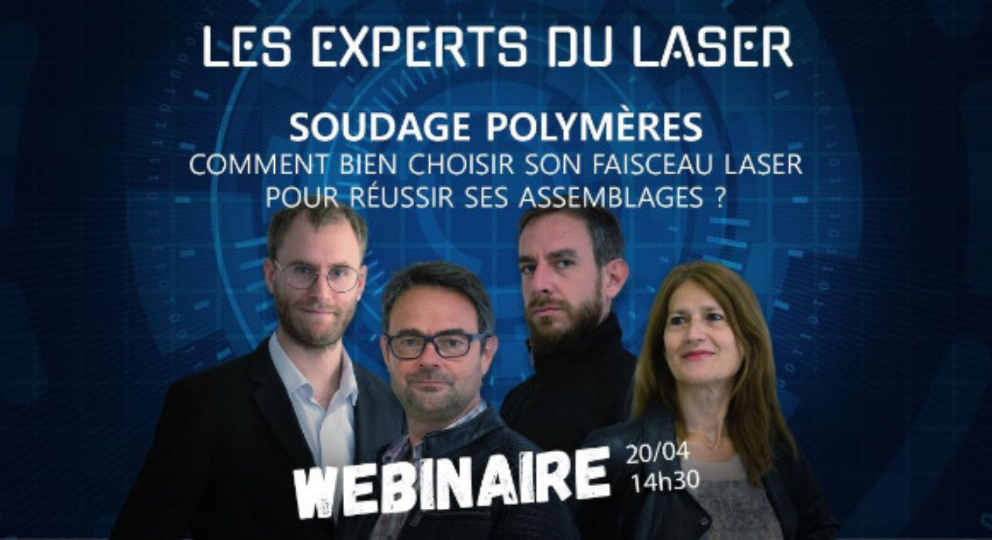 Webinaire soudage polymères – 20 avril