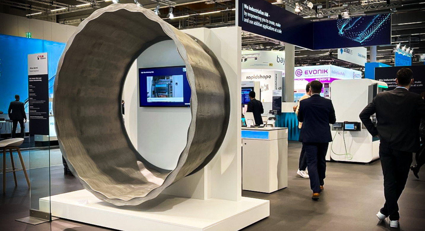 La fabrication additive en mode XXL s’est invitée à Formnext